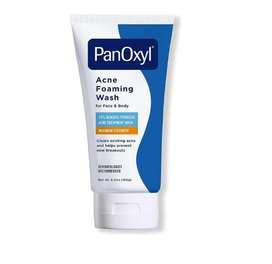 Espuma Limpiadora Para El Acné Peróxido De Benzoilo Panoxyl