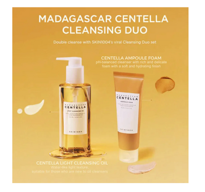 Madagascar Centella Double Cleansing Duo Set 2 Pzs