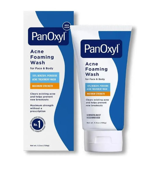 Espuma Limpiadora Para El Acné Peróxido De Benzoilo Panoxyl