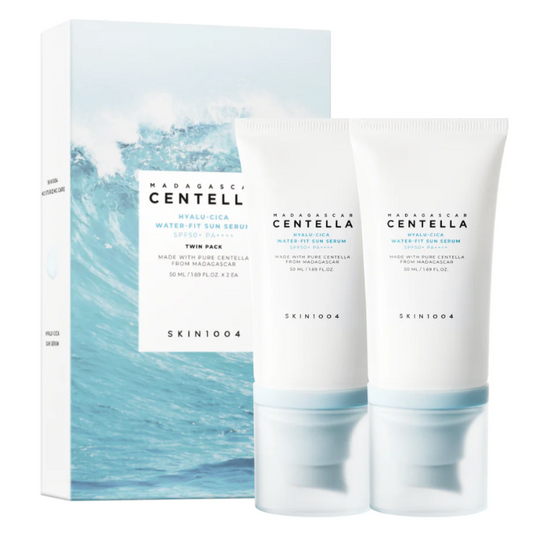 Hyalu Cica Water Fit Sun Serum Twin Pack