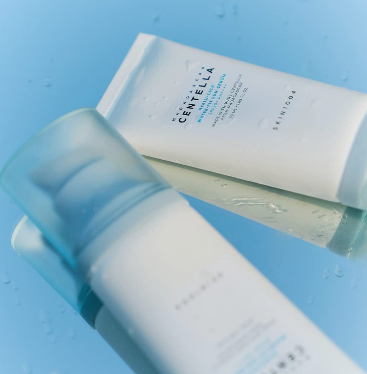 Hyalu Cica Water Fit Sun Serum Twin Pack