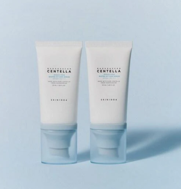 Hyalu Cica Water Fit Sun Serum Twin Pack